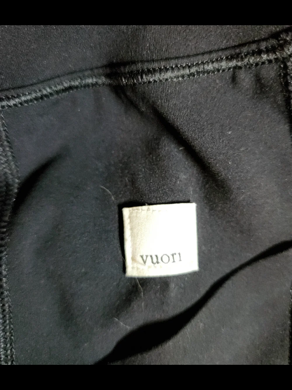 Vuori Black Daily Joggers High-Waist Performance Leggings